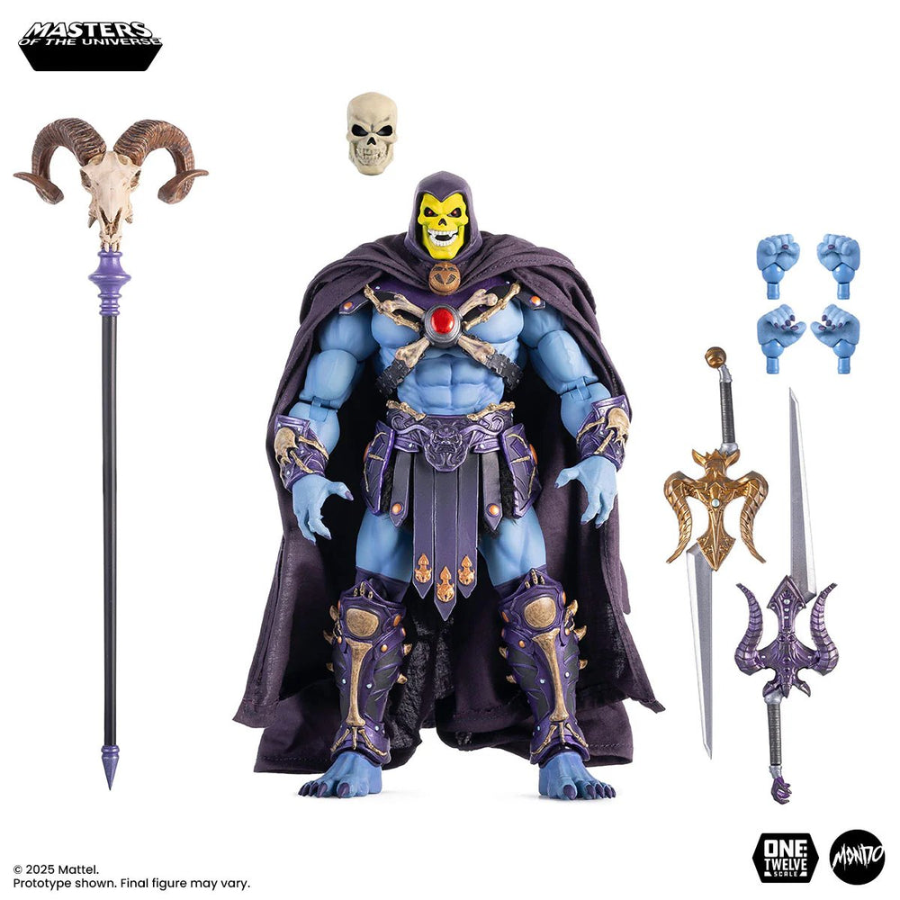 Masters of the Universe 200X Skeletor 1:12 Scale Action Figure