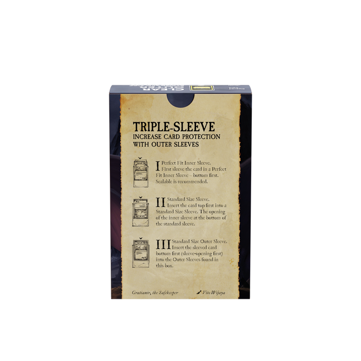 Dragon Shield - Clear - Matte Outer Sleeves - Standard (100 Sleeves)