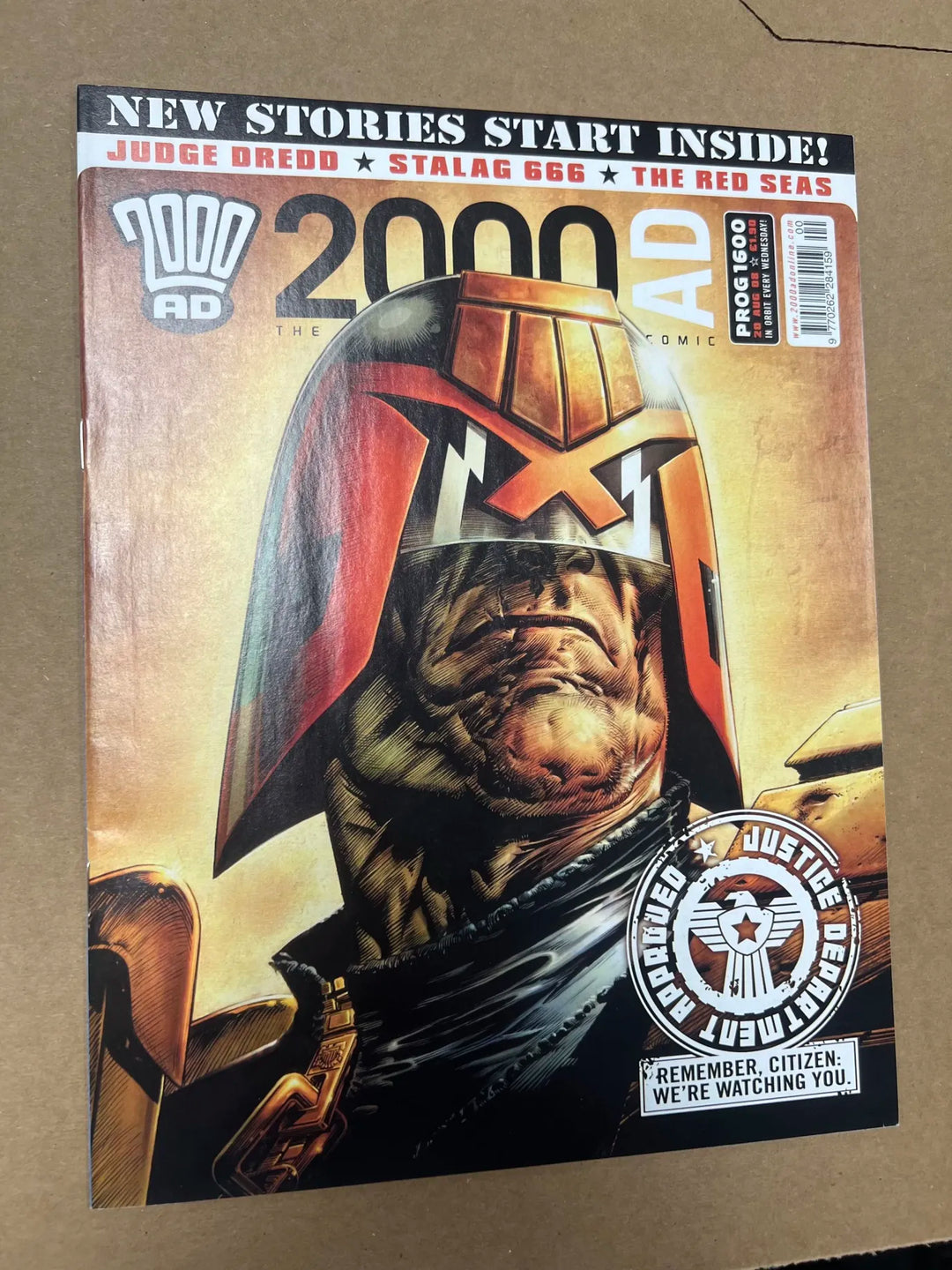 2000 AD Prog #1600