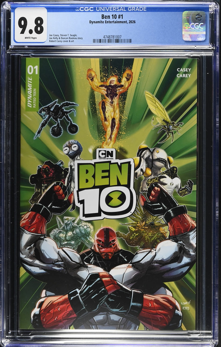 Ben 10 #1 (2026) Cover A CGC 9.8