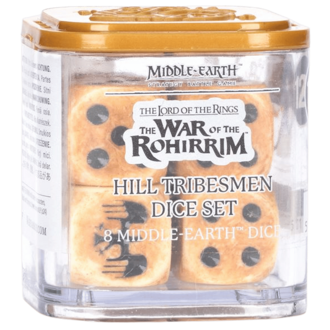 Middle-earth Strategy Battle Game Hill Tribesmen Dice Set