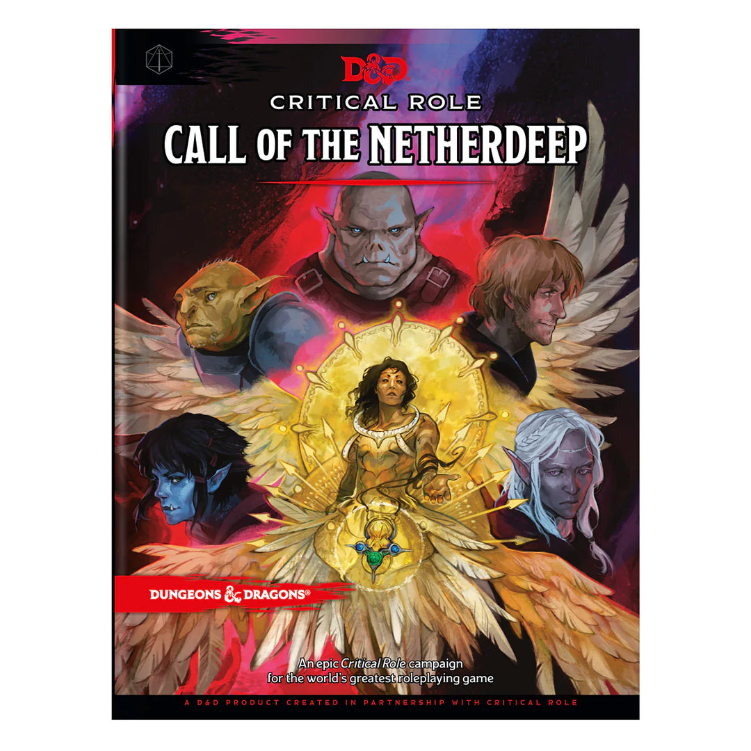 Dungeons & Dragons Role Playing Game Critical Role Presents: Call of the Netherdeep Hardcover
