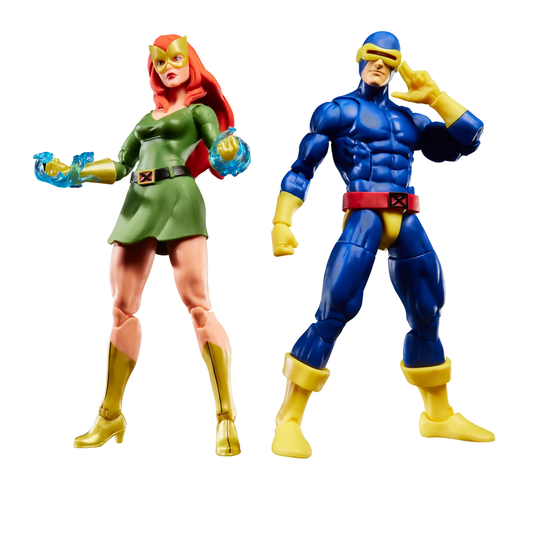 X-Men 97 Marvel Legends Cyclops and Jean Grey 6-Inch Action Figures