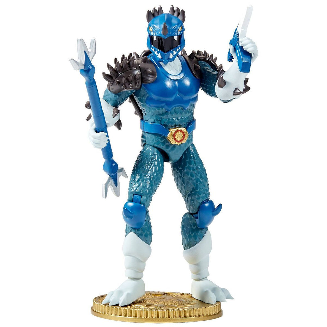 Godzilla vs Mighty Morphin Power Rangers Kaiju Ranger Blue Anguirus Action Figure