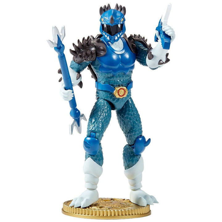 Godzilla vs Mighty Morphin Power Rangers Kaiju Ranger Blue Anguirus Action Figure
