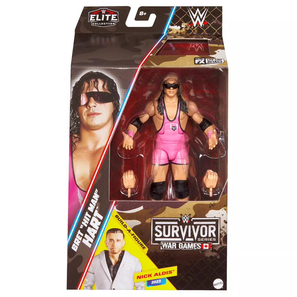 WWE Elite Survivor Series 2025 Elite Bret Hart Action Figure