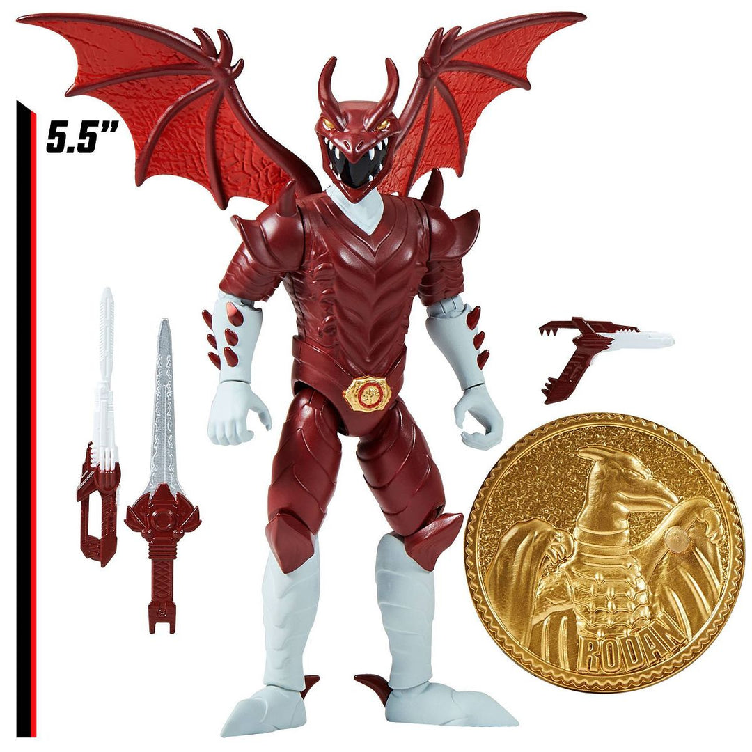 Godzilla vs Mighty Morphin Power Rangers Kaiju Ranger Red Rodan Action Figure