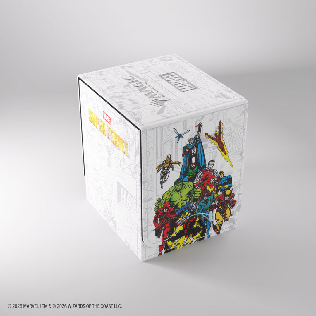 Magic: The Gathering Marvel Superheroes Squire 100+ XL Convertible - Marvel Age - GameGenic Deck Boxes
