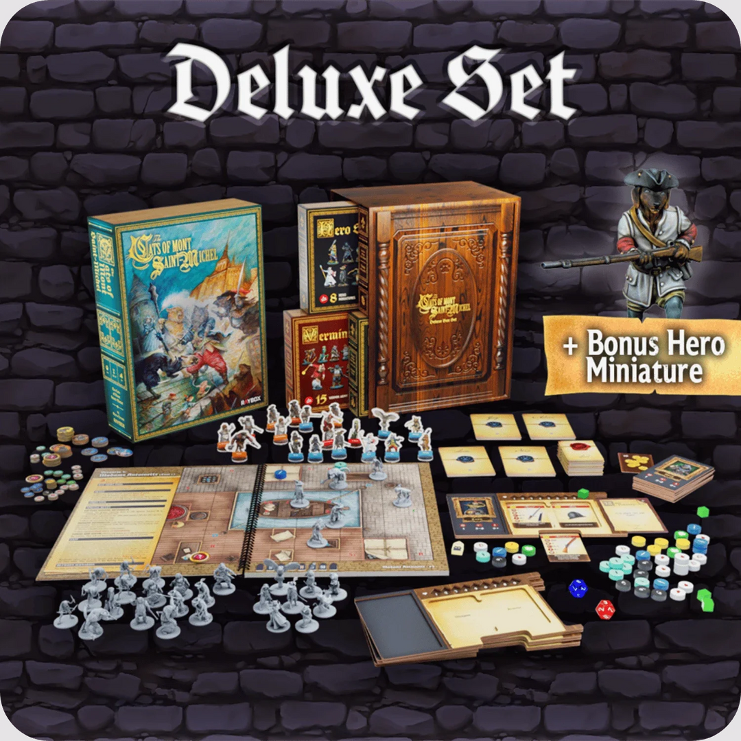The Cats of Mont Saint-Michel (Deluxe Set)