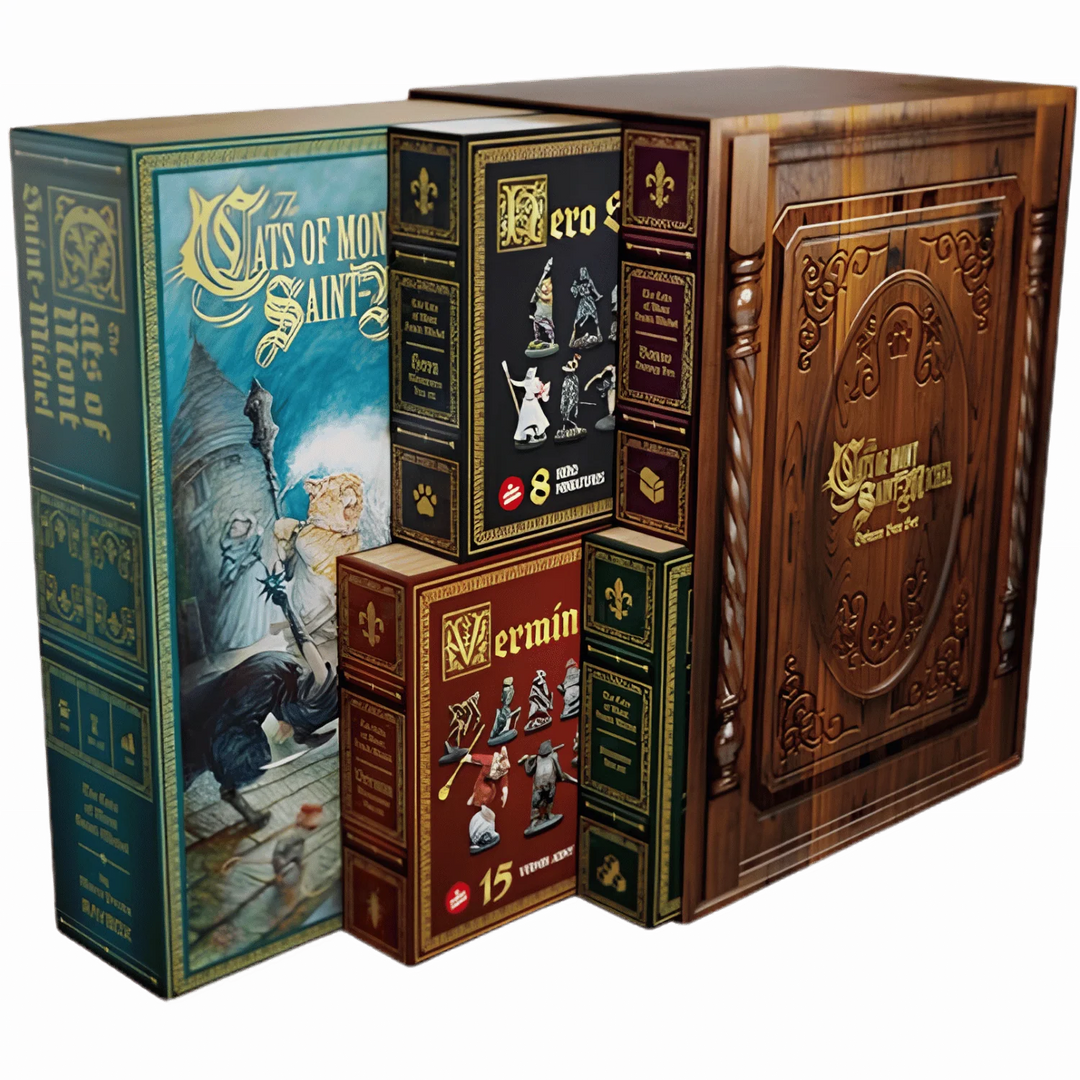 The Cats of Mont Saint-Michel (Deluxe Set)