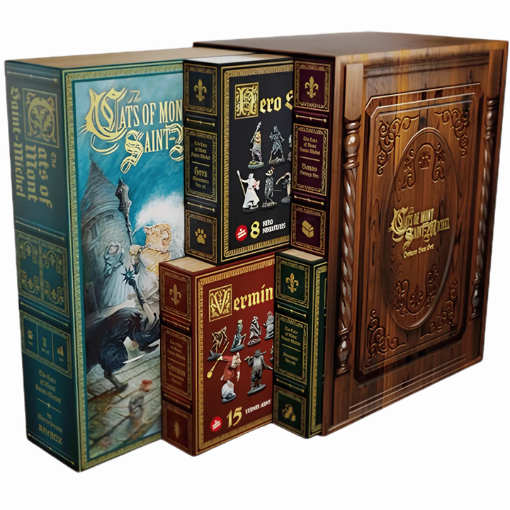 The Cats of Mont Saint-Michel (Deluxe Set)