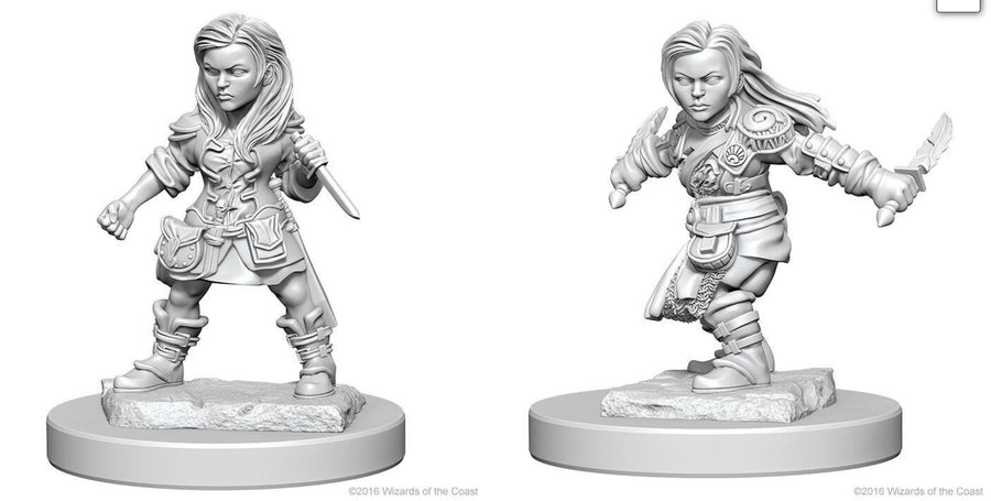 Nolzurs Marvelous Miniatures Halfing Female Rogue W1