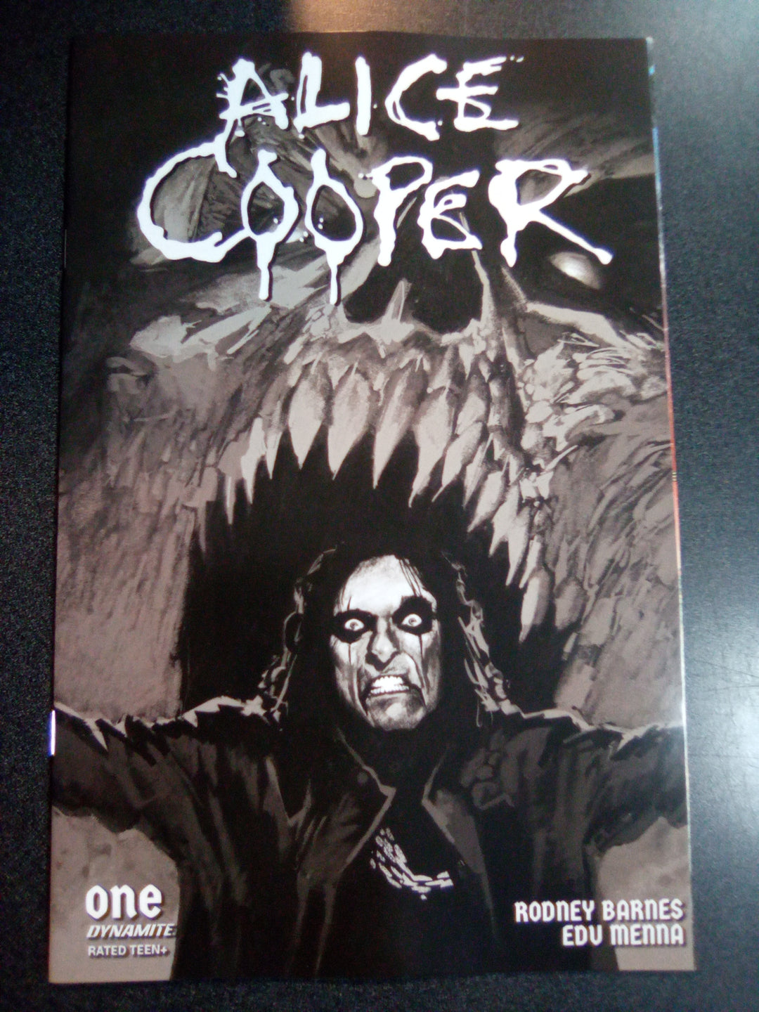 Alice Cooper #1 (Of 5) Cover F 10 Copy Variant Edition Alexander Black & White