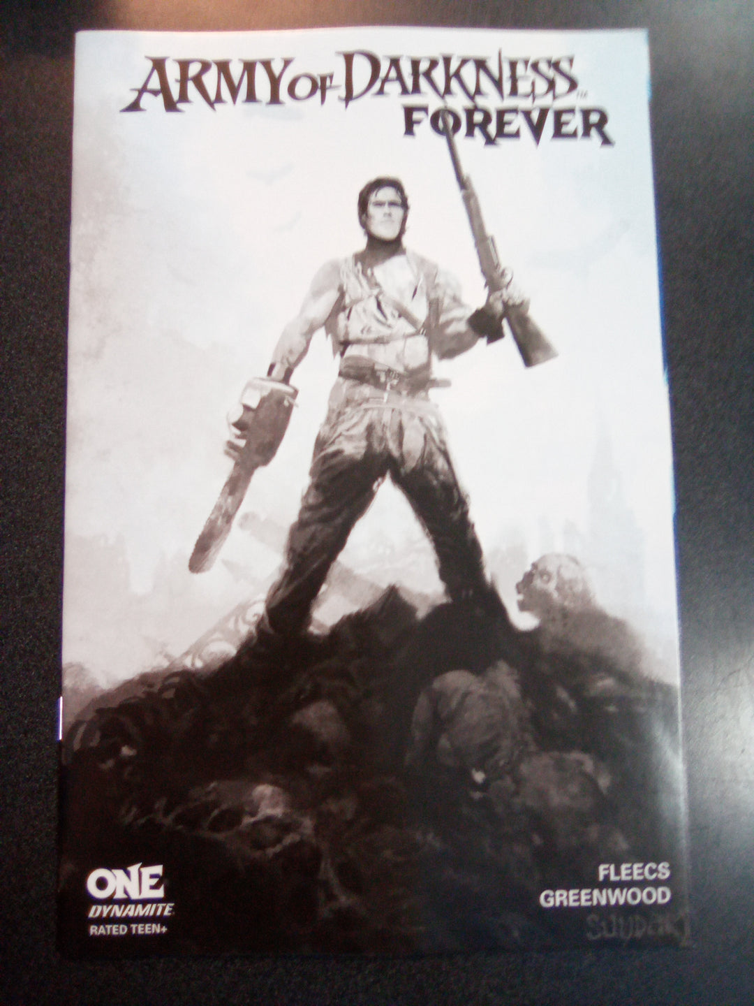 Aod Forever #1 Cover R 5 Copy Foc Variant Edition Suydam Black & White