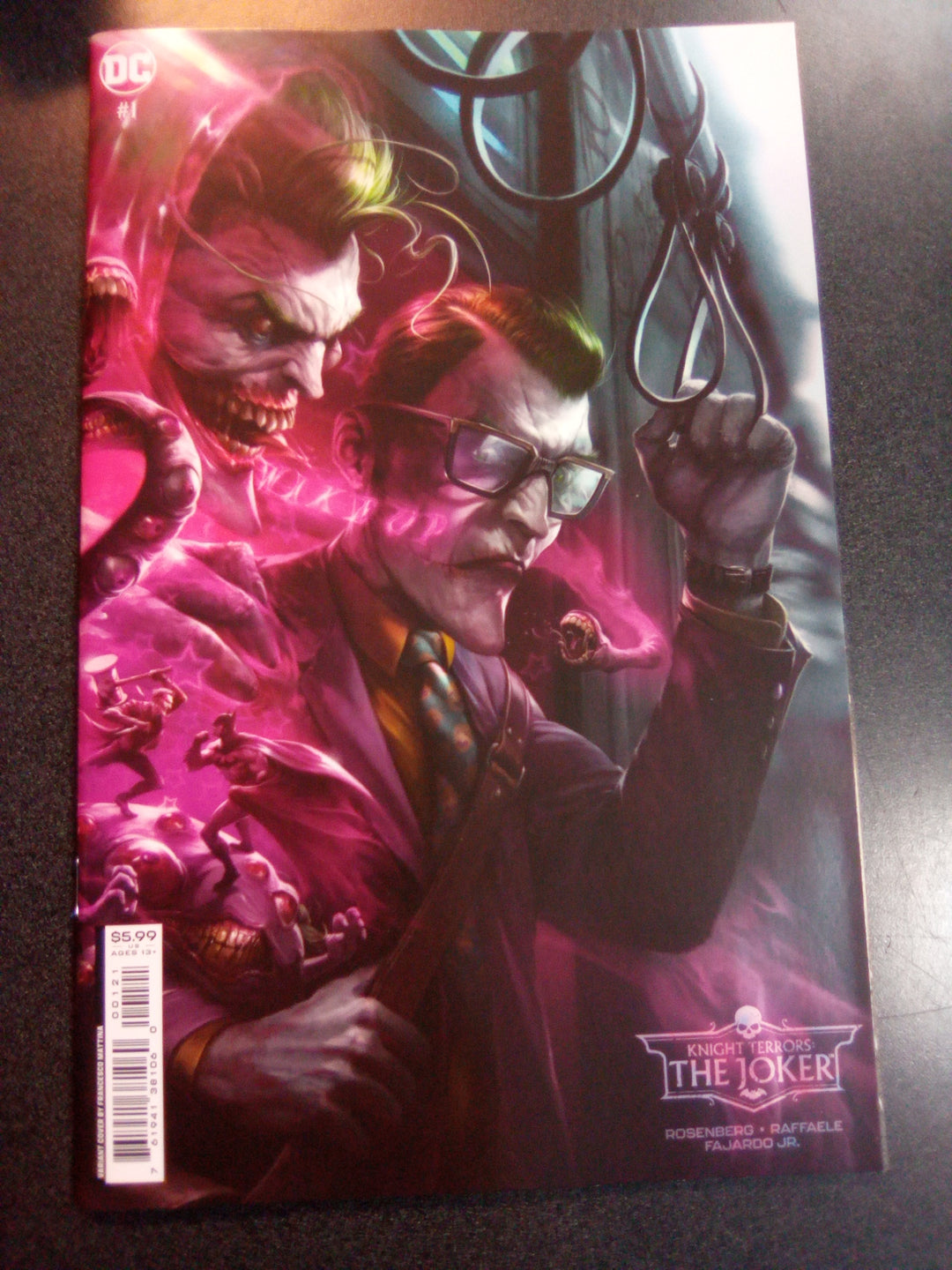 Knight Terrors Joker #1 (Of 2) Cover B Francesco Mattina Card Stock Variant