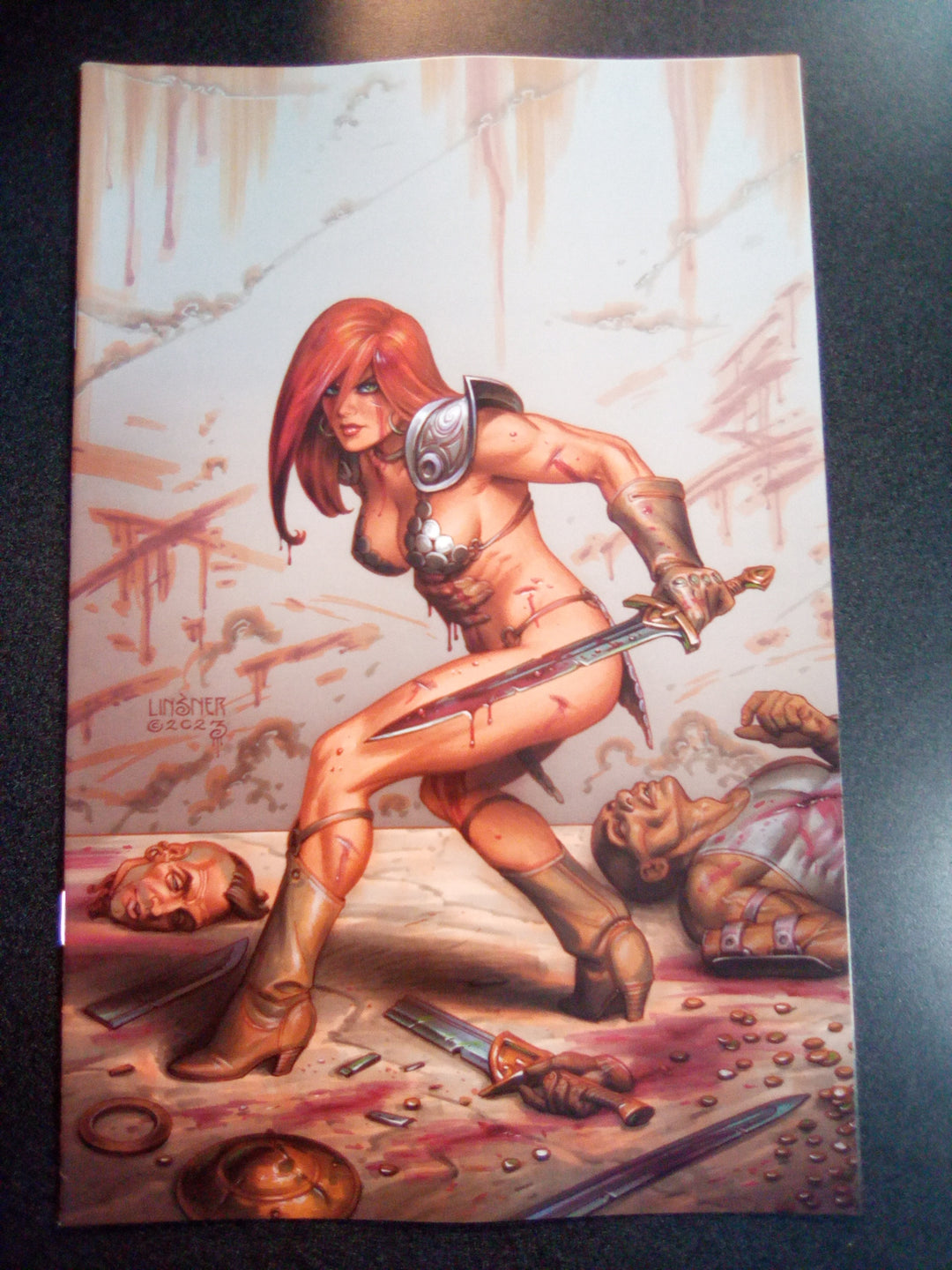 Red Sonja 2023 #4 Cover J 15 Copy Variant Edition Linsner Virgin