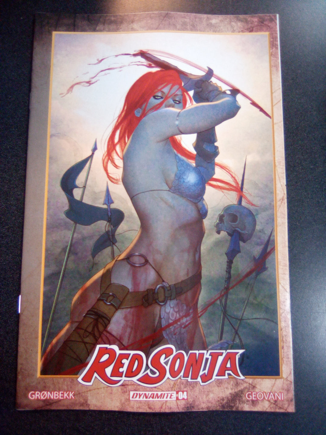 Red Sonja 2023 #4 Cover G 10 Copy Variant Edition Frison Modern Icon