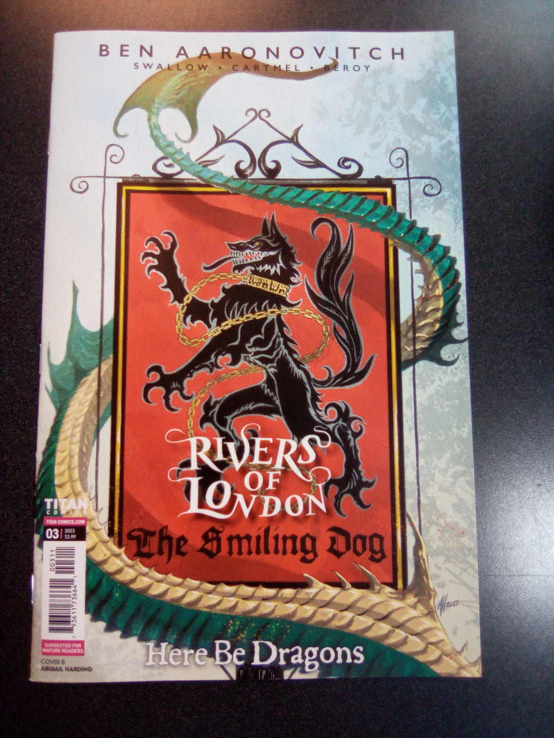Rivers Of London Here Be Dragons #3 (Of 4) Cover A Nemeth