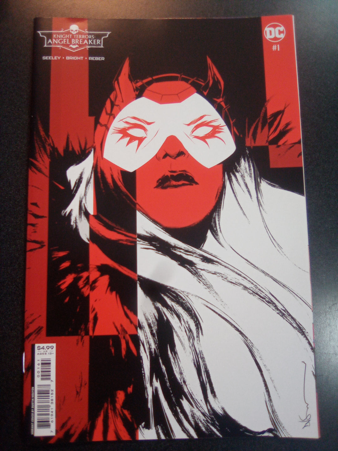 Knight Terrors Angel Breaker #1 (Of 2) Cover D Dustin Nguyen Midnight Card Stock Variant