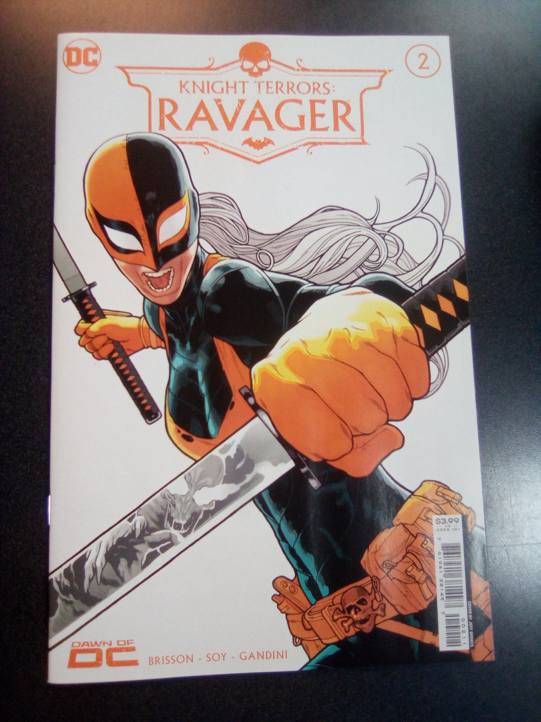 Knight Terrors Ravager #2 (Of 2) Cover A Jeff Spokes