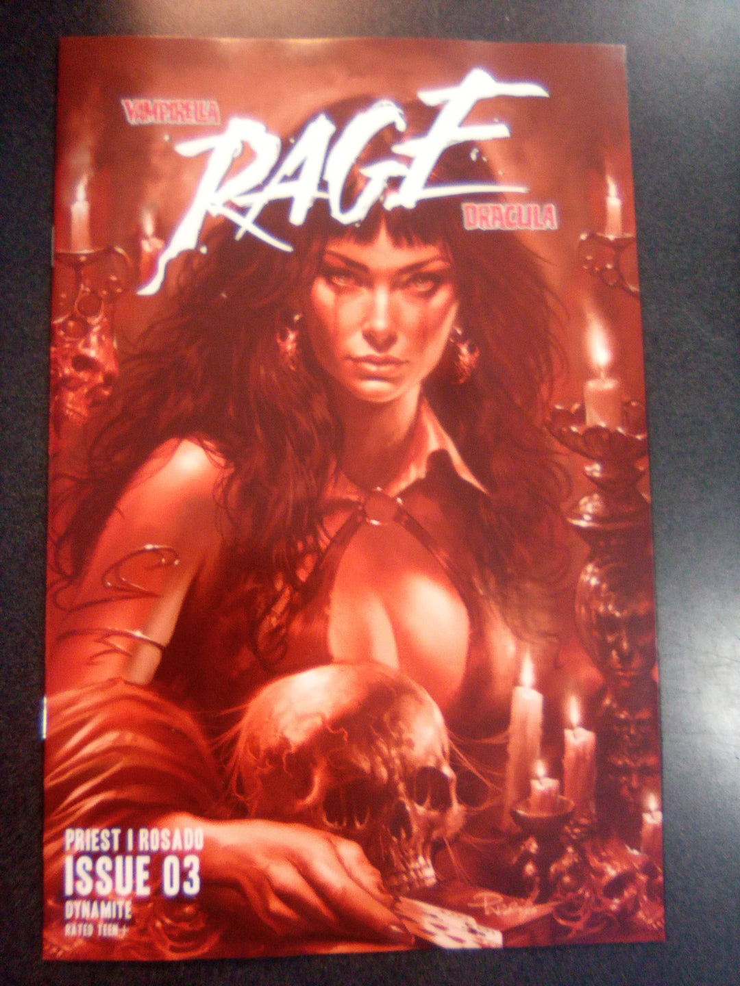 Vampirella Dracula Rage #3 Cover F 10 Copy Variant Edition Parrillo Tint
