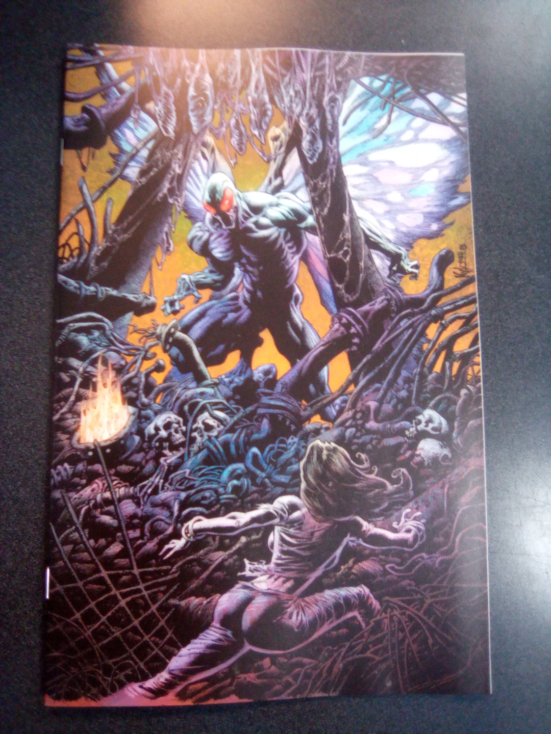 Frank Frazetta Mothman #3 (Of 5) Cover E 5 Copy Variant Edition Hotz Unbr