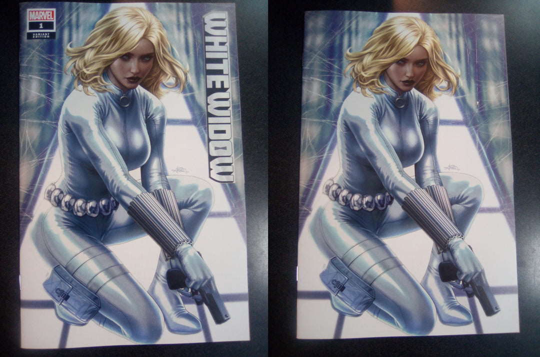 White Widow #1 Ariel Diaz Trade + Virgin Variant Set