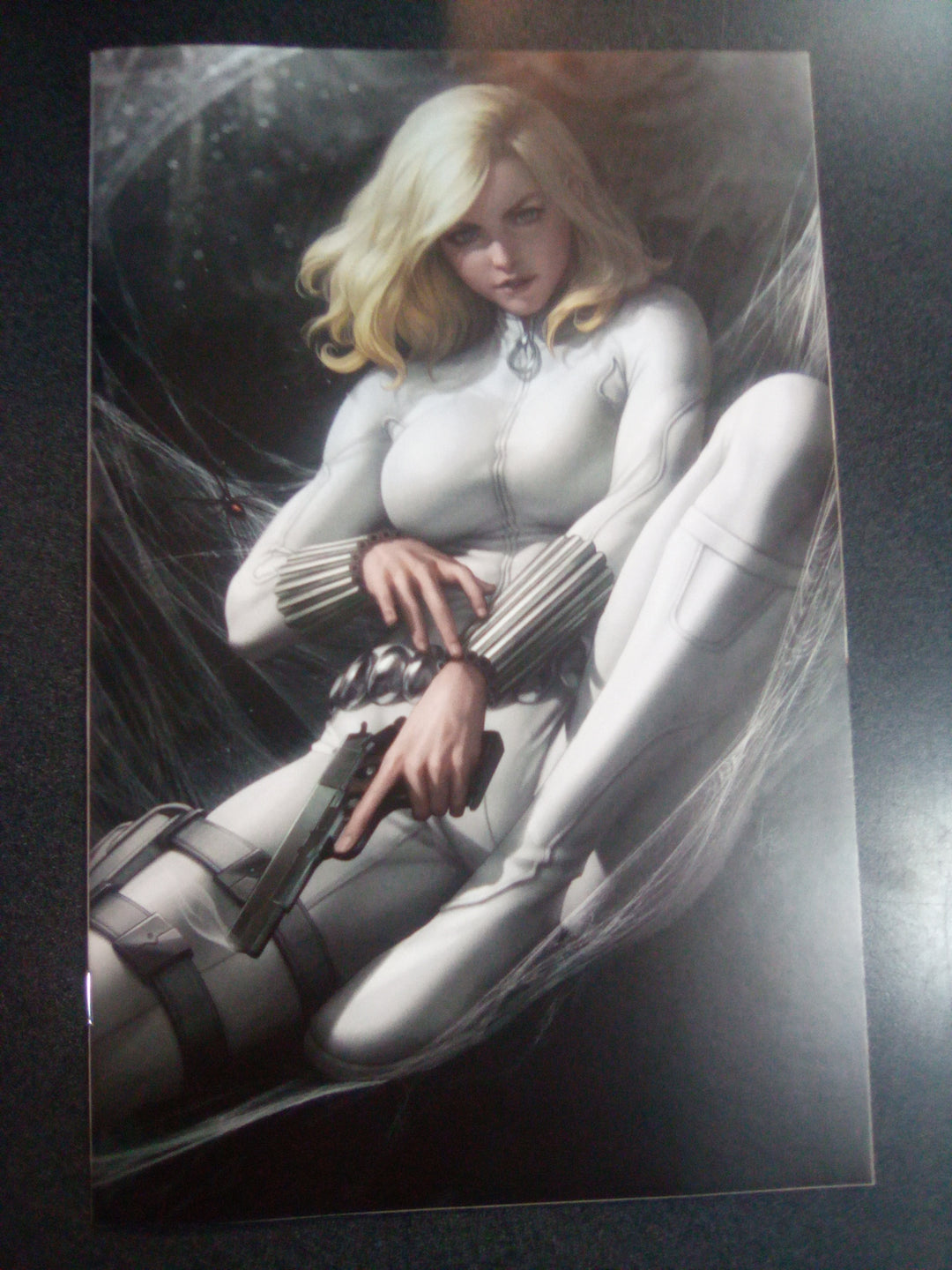 White Widow #1 1:100 Artgerm Virgin Variant