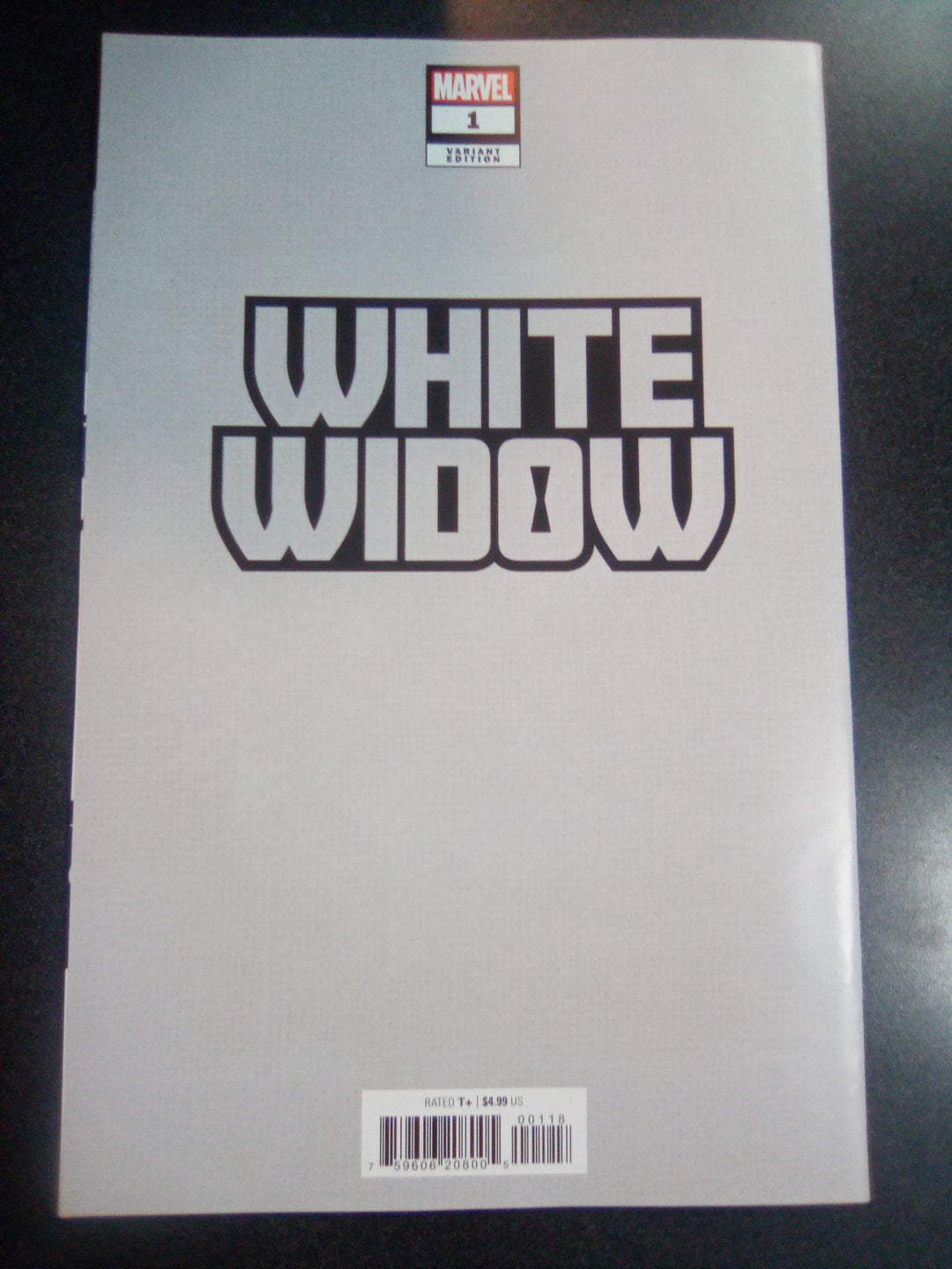White Widow #1 1:100 Artgerm Virgin Variant