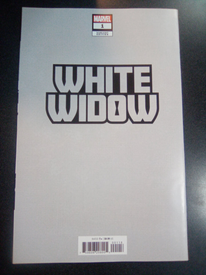 White Widow #1 1:100 Artgerm Virgin Variant