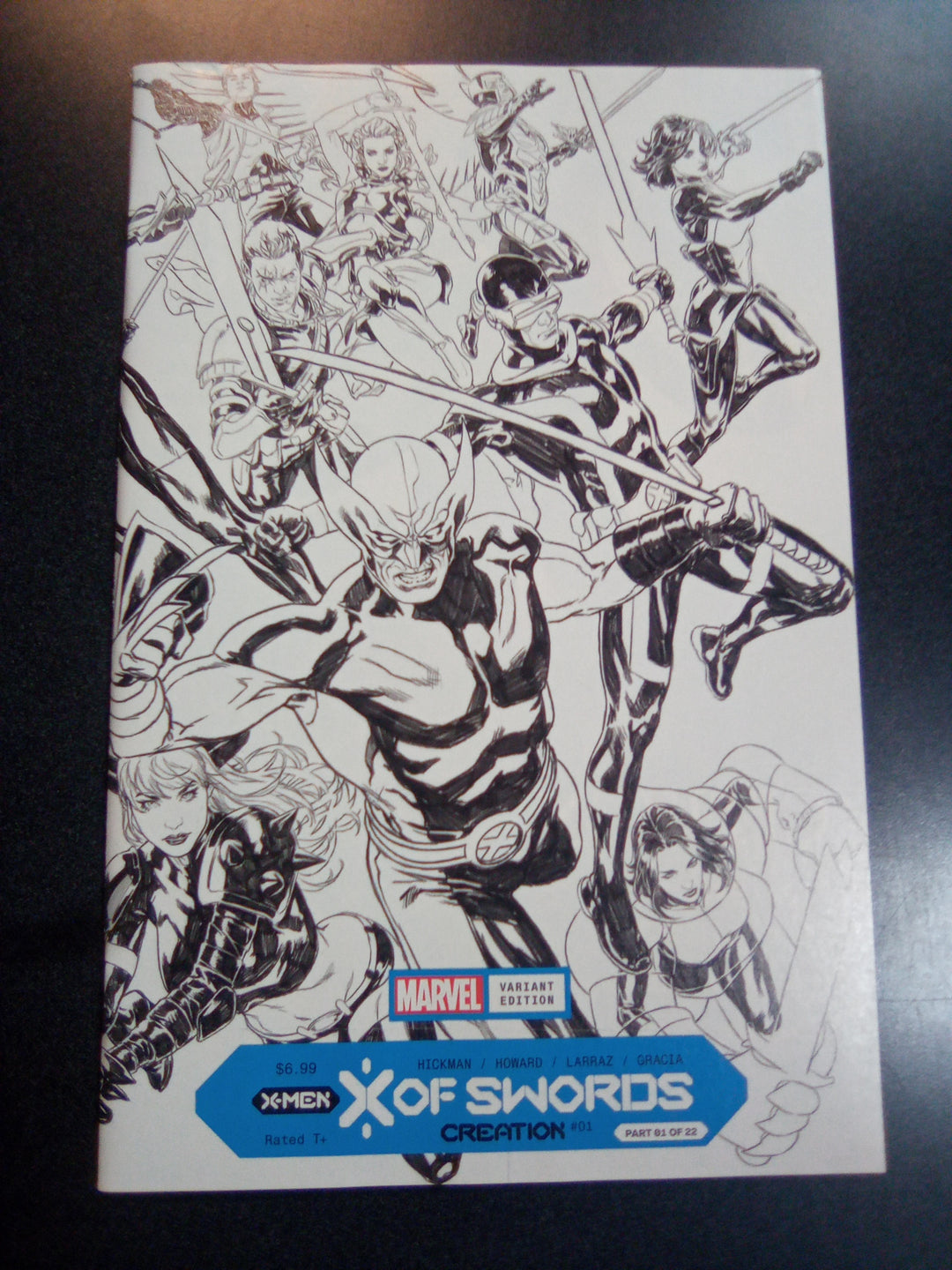 X of Swords Creation #1 1:100 Mark Brooks Ink Variant