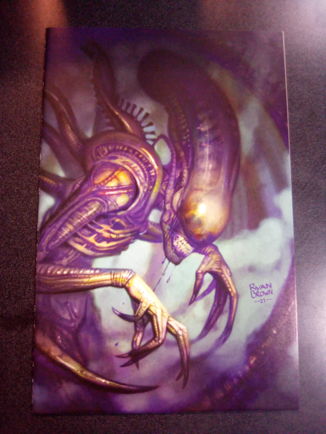 Alien #1 Ryan Brown Cover B Virgin Art Variant
