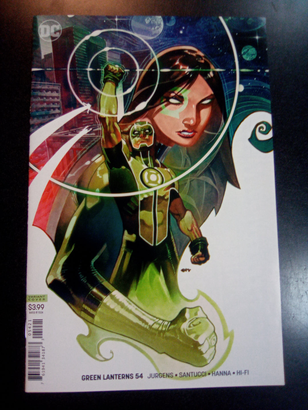 Green Lanterns #54 Chris Stevens Variant