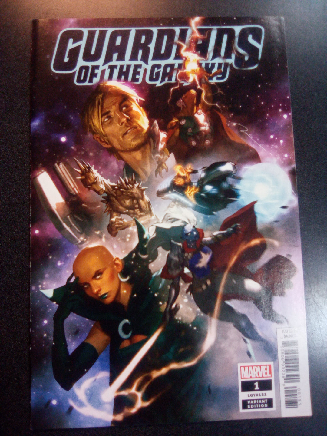 Guardians of the Galaxy #1 1:25 Gerald Parel Variant
