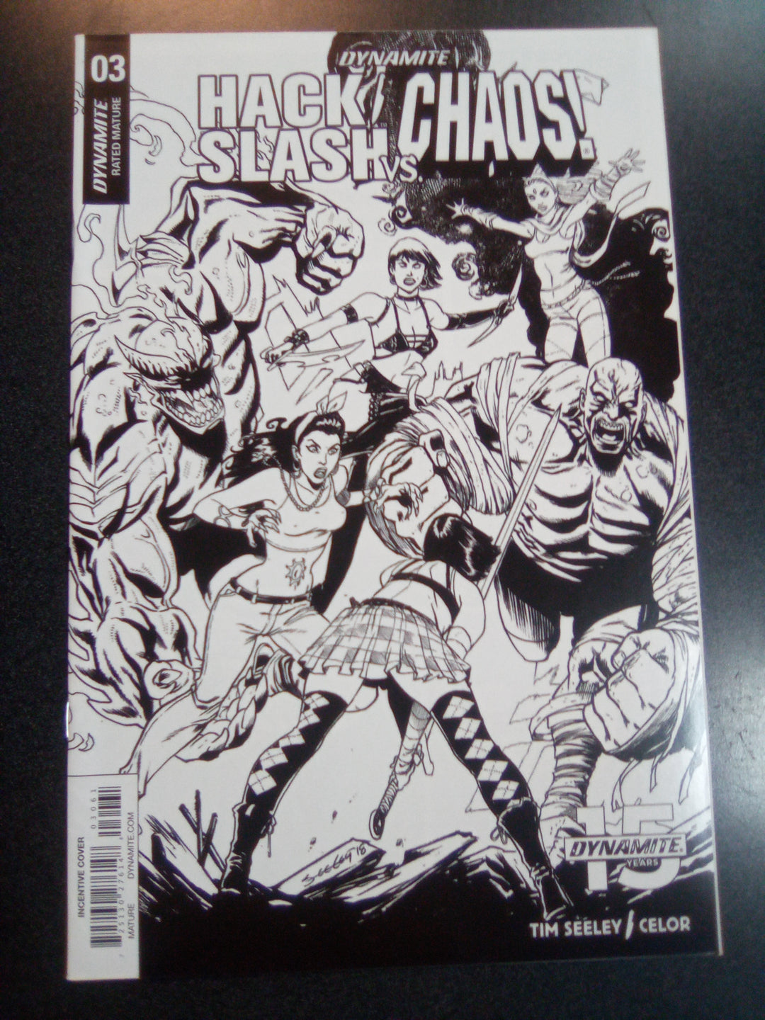 Hack Slash vs Chaos #3 1:25 Tim Seeley Variant