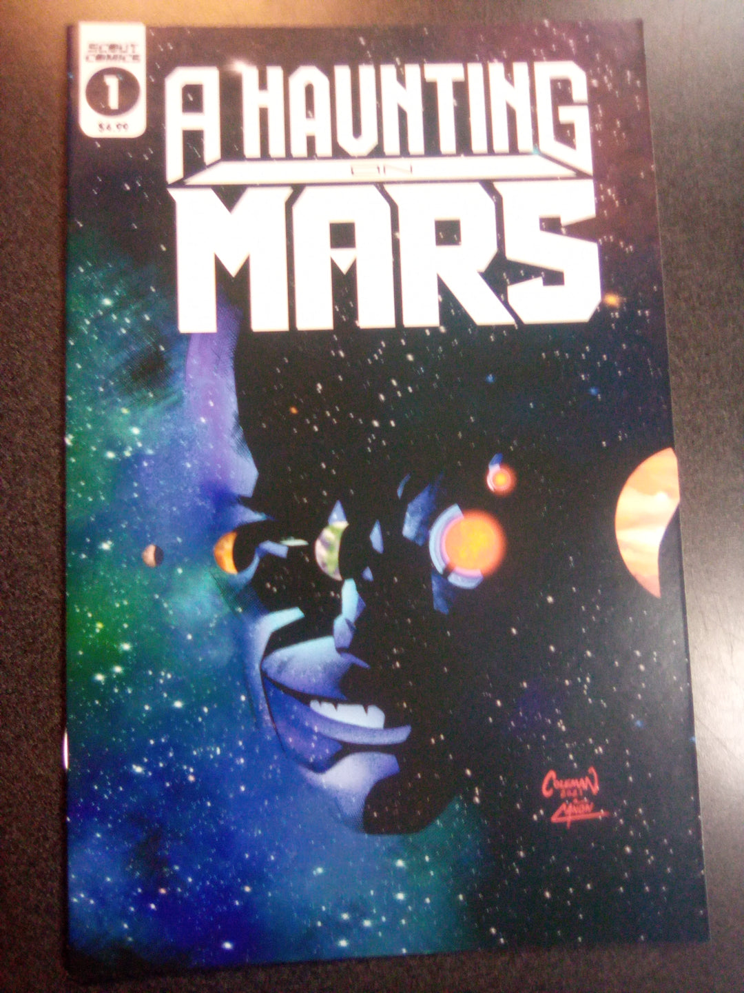 Haunting On Mars #1 (Of 5) Cover B Ruairi Coleman Variant