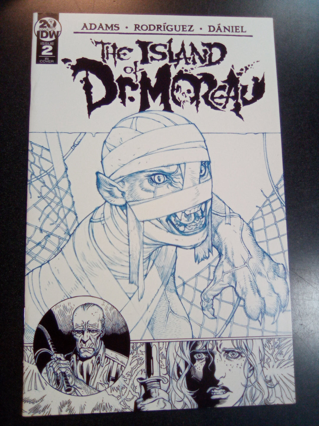 The Island of Dr Moreau #2 1:10 Rodriguez Pencil Variant