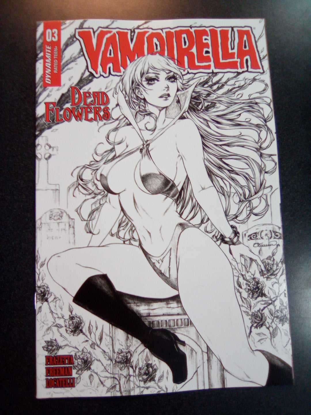 Vampirella Dead Flowers #3 Cover F 10 Copy Variant Edition Turner Line Ar
