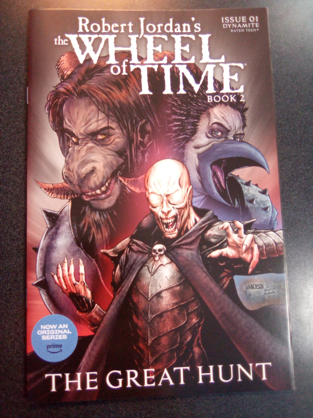 Wheel Of Time Great Hunt #1 Cover B Gunderson