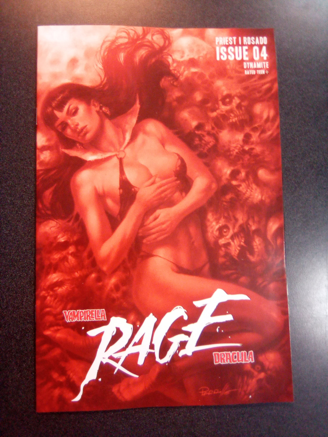 Vampirella Dracula Rage #4 Cover F 10 Copy Variant Edition Parrillo Tint