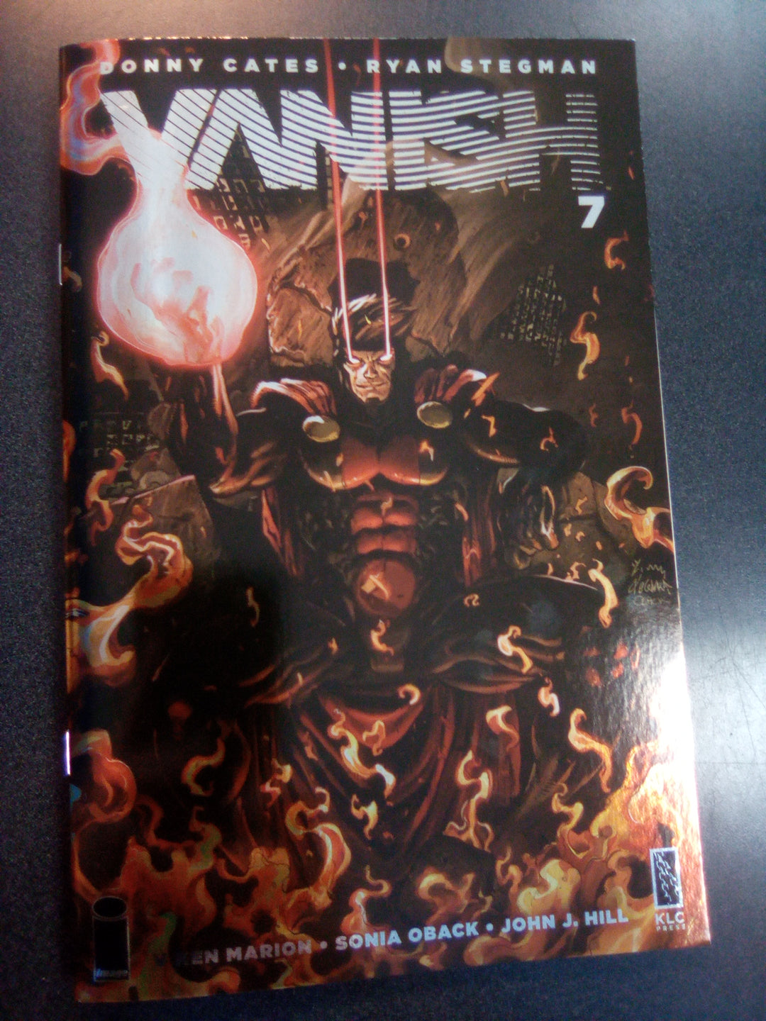 Vanish #7 Cover J Variant Edition Stegman Foil