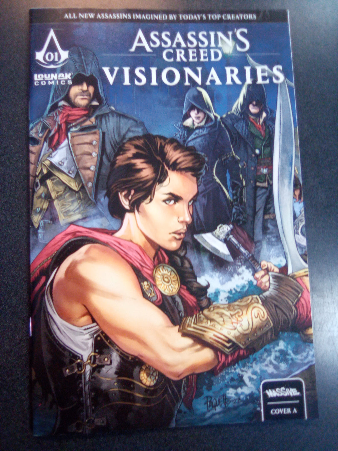Assassins Creed Visionaries #1 (Of 4) Cover A Connecting