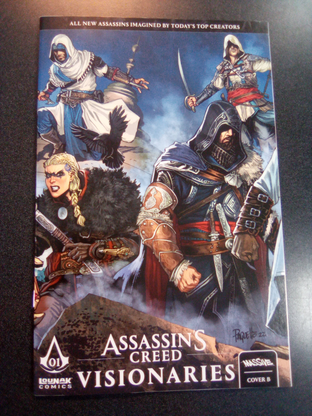 Assassins Creed Visionaries #1 (Of 4) Cover B Connecting