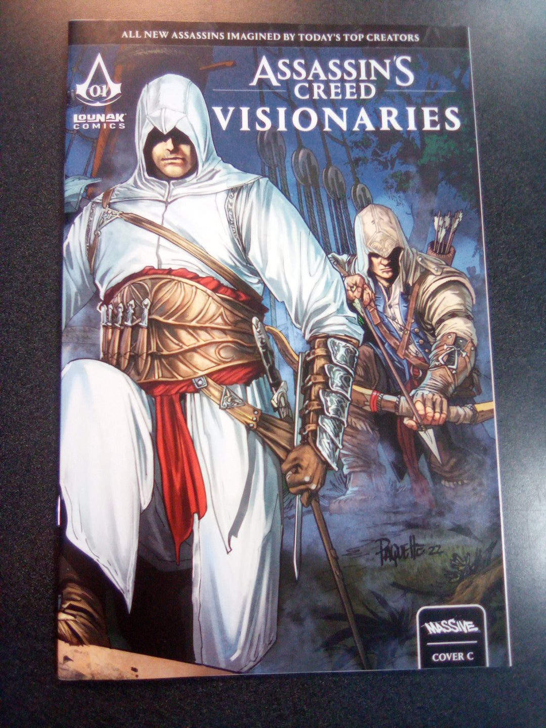 Assassins Creed Visionaries #1 (Of 4) Cover C Connecting