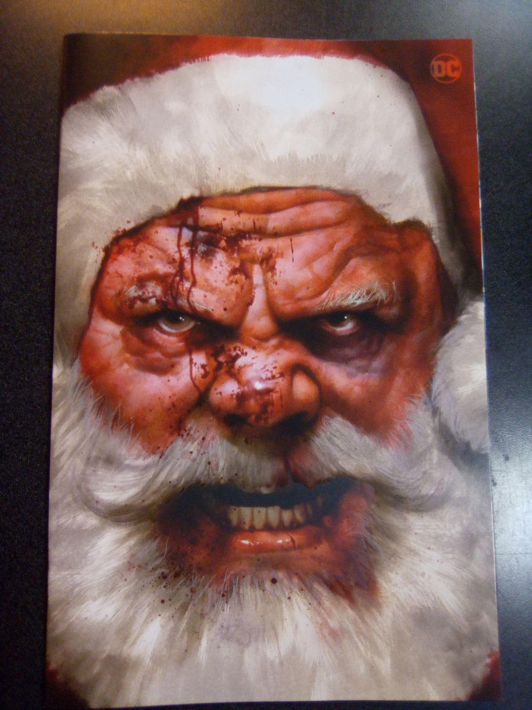 Batman Santa Claus Silent Knight #1 (Of 4) Cover D Ben Oliver Rub And Smell Variant