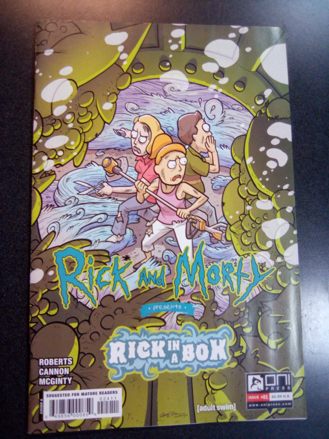 Rick And Morty Presents Rick In A Box #1 (One Shot) Cover A Zander Cannon