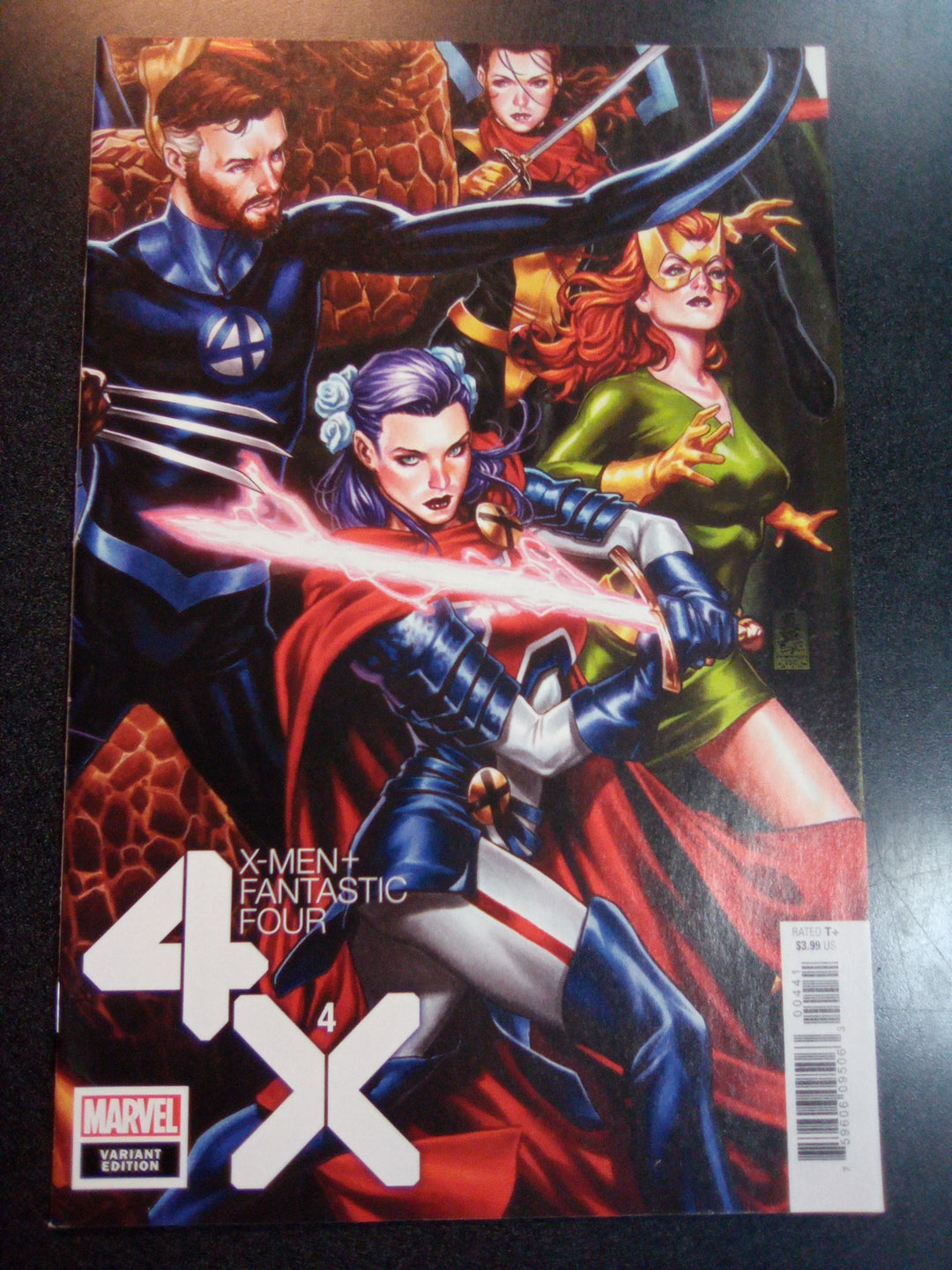 X-Men + Fantastic Four #4 Mark Brooks Connecting Variant