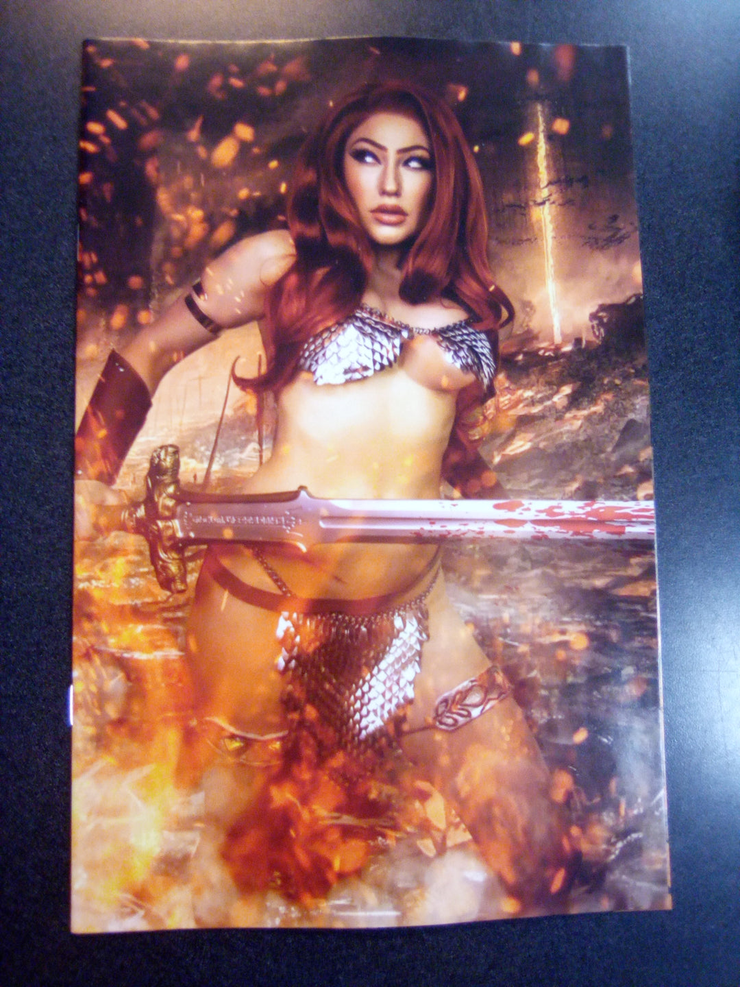 Savage Red Sonja #3 Cover F 10 Copy Variant Edition Cosplay Virgin