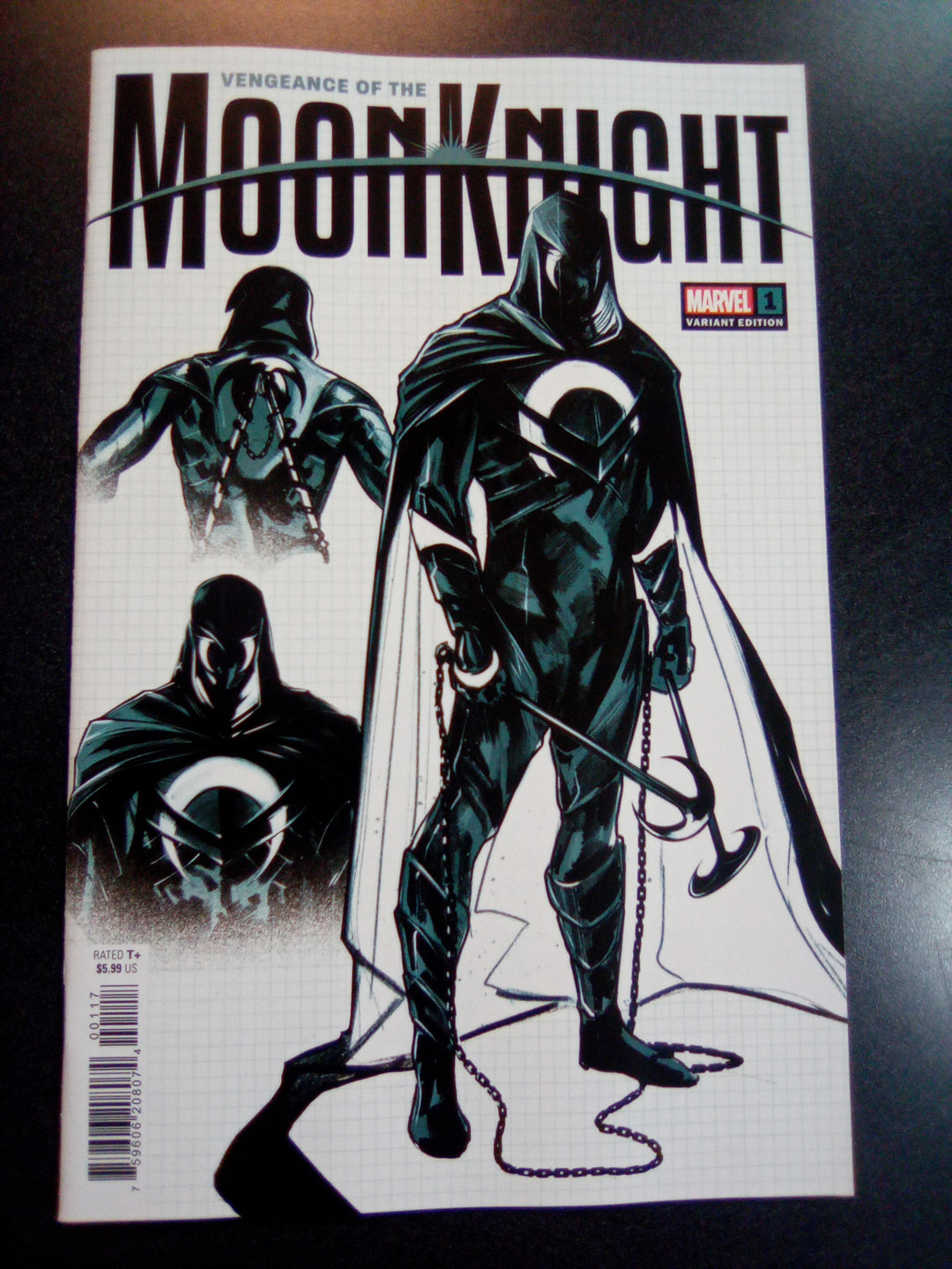 Vengeance Of The Moon Knight #1 10 Copy Variant Edition Design Variant