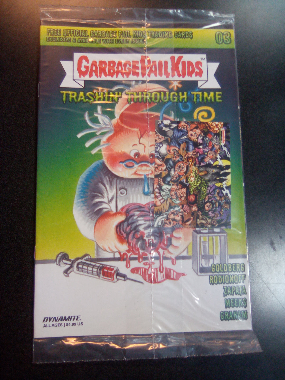 Garbage Pail Kids Through Time #3 Cover D Classic Trading Card
